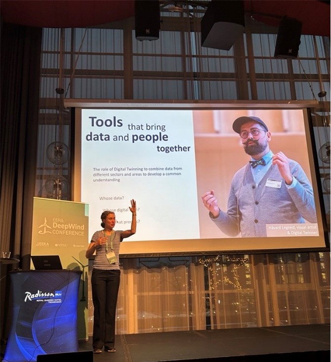 Dorothy Dankel presented the SEADOTs poster in two poster sessions at EERA DeepWind 2025